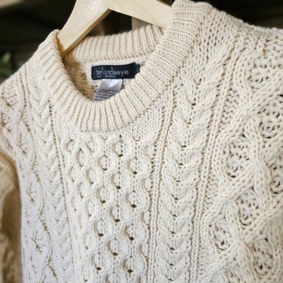 Heritage Irish Knit Sweater – 100% Virgin Wool – Made in Dublin, Ireland – Sz XL - Picture 5 of 12